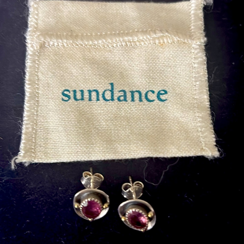 Sundance Sterling Silver and “SemiPrecious” Stud Earrings